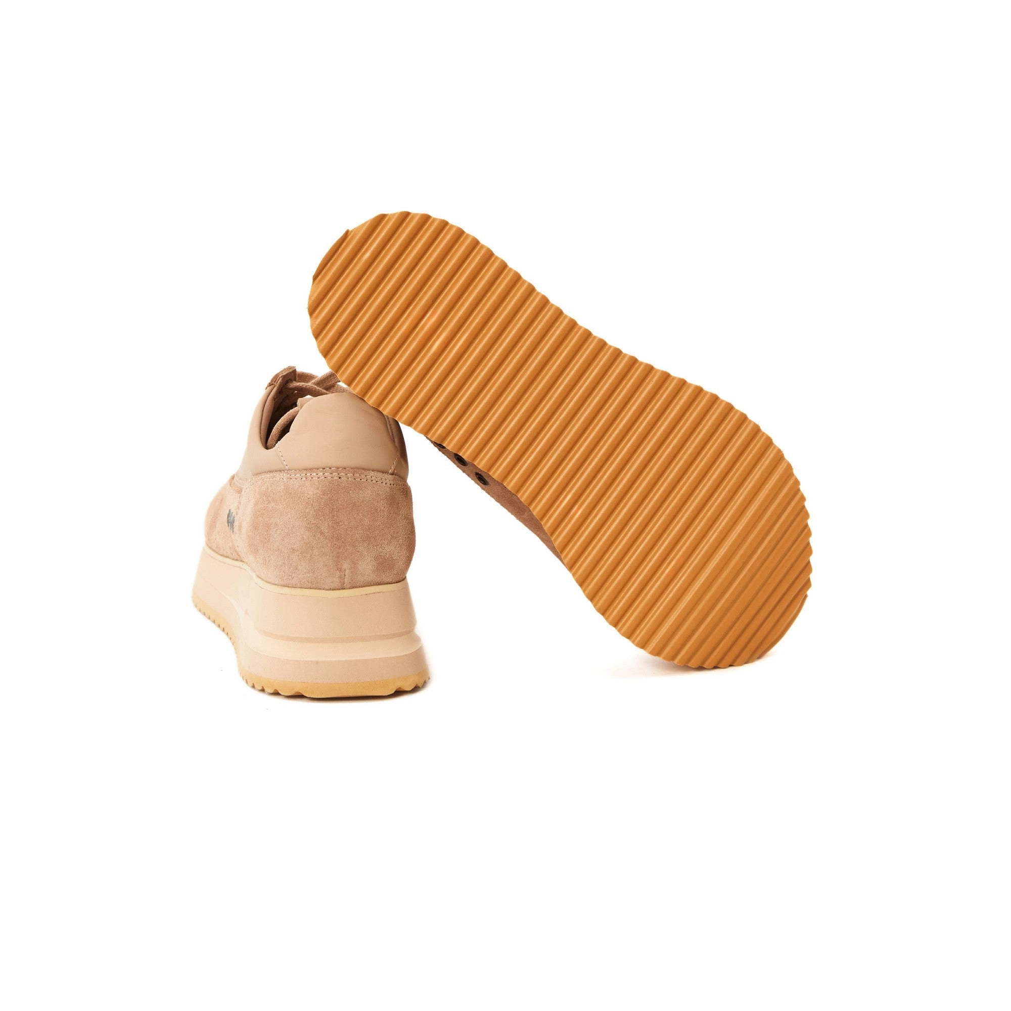 Women's Suede Calf Leather Handmade Sneakers W5014 Orbit Sneakers