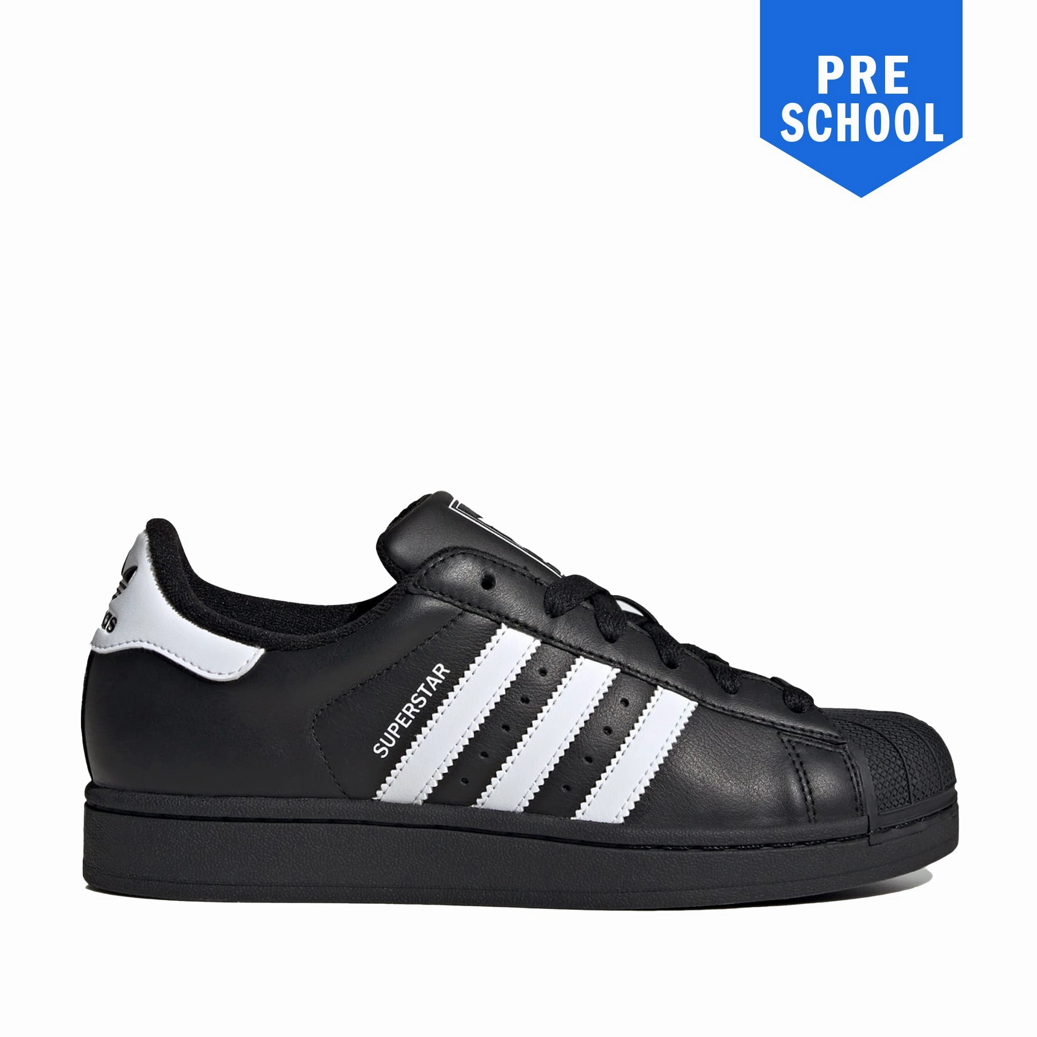 Adidas Shoes Indoor Pre School Adidas Superstar II - Black/White/Black