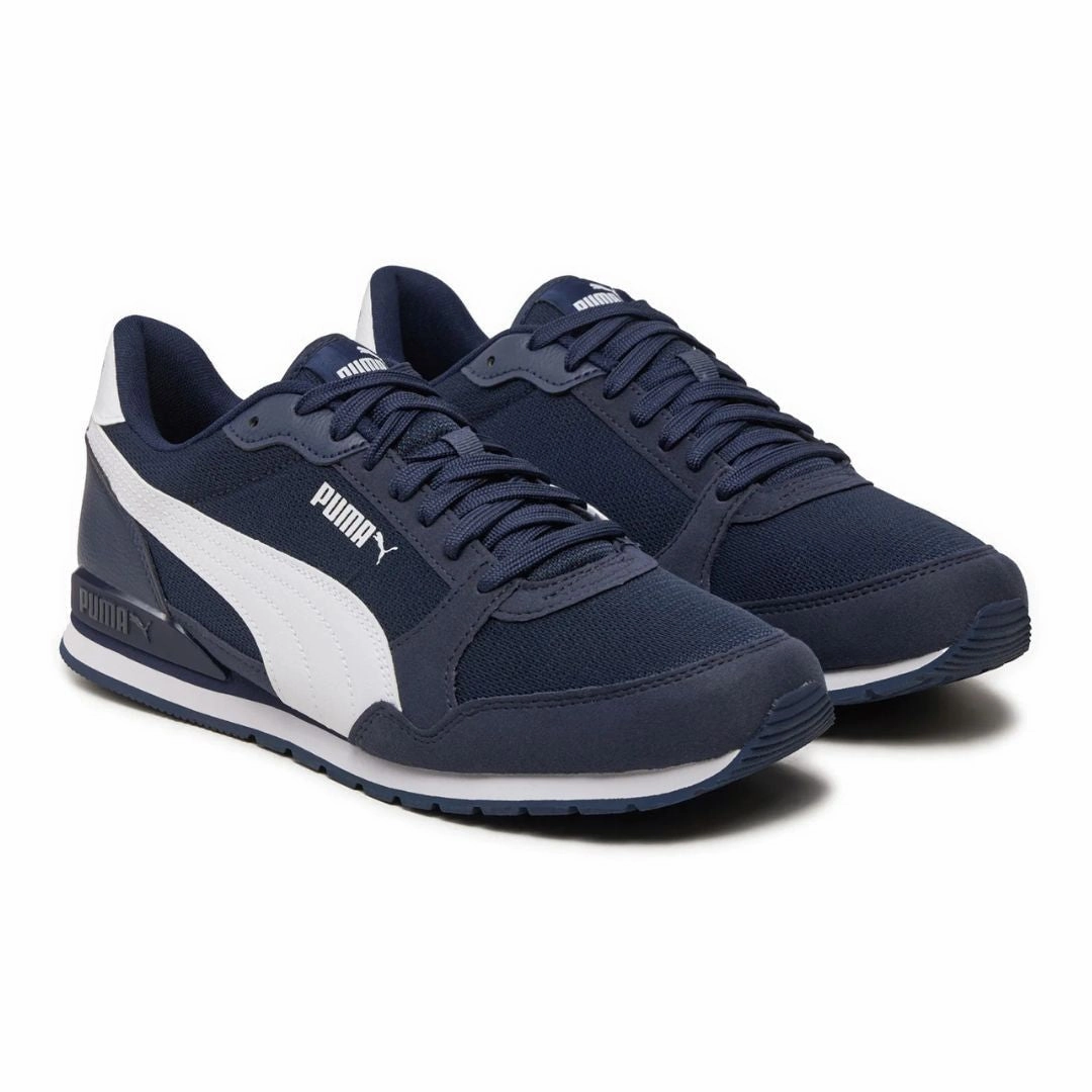 Kuru Shoes PUMA St Runner V3 Mesh Sneakers 384640-02-NVY