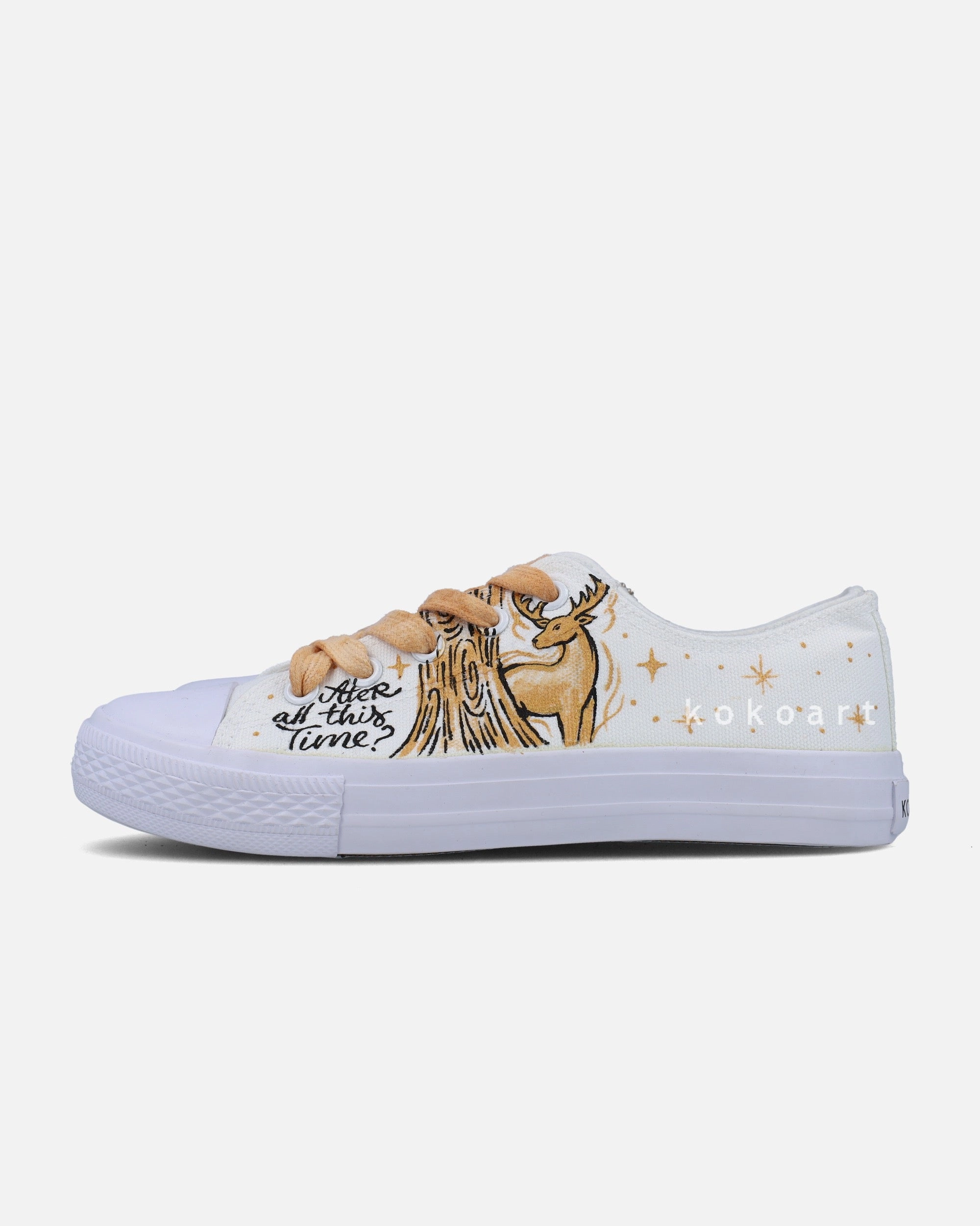 Abstract Hand Painted Shoes