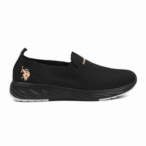 U.S. POLO ASSN. Halia Slip-On Sneakers Women - BLK Ghost 16 Sneakers