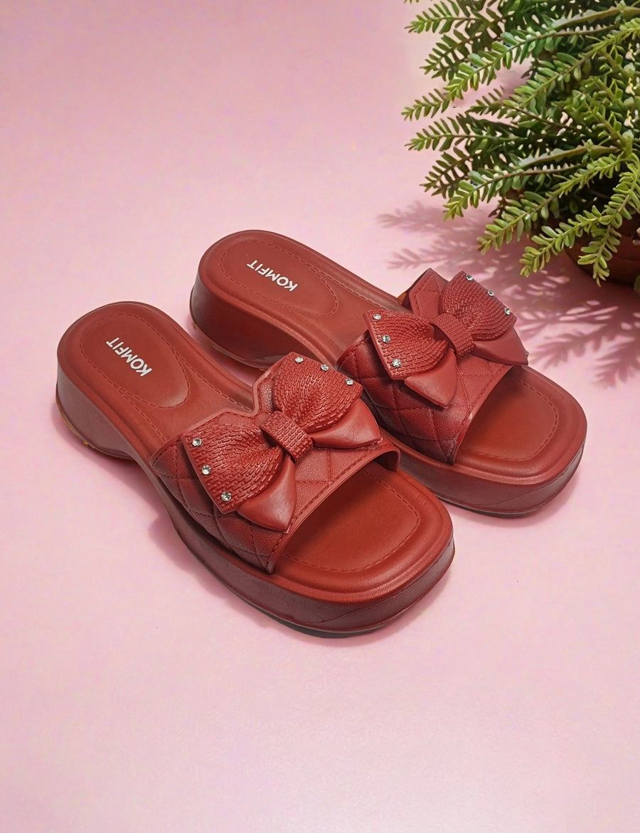 Best Shoes For Road Bike Red | Flat Slippers for women