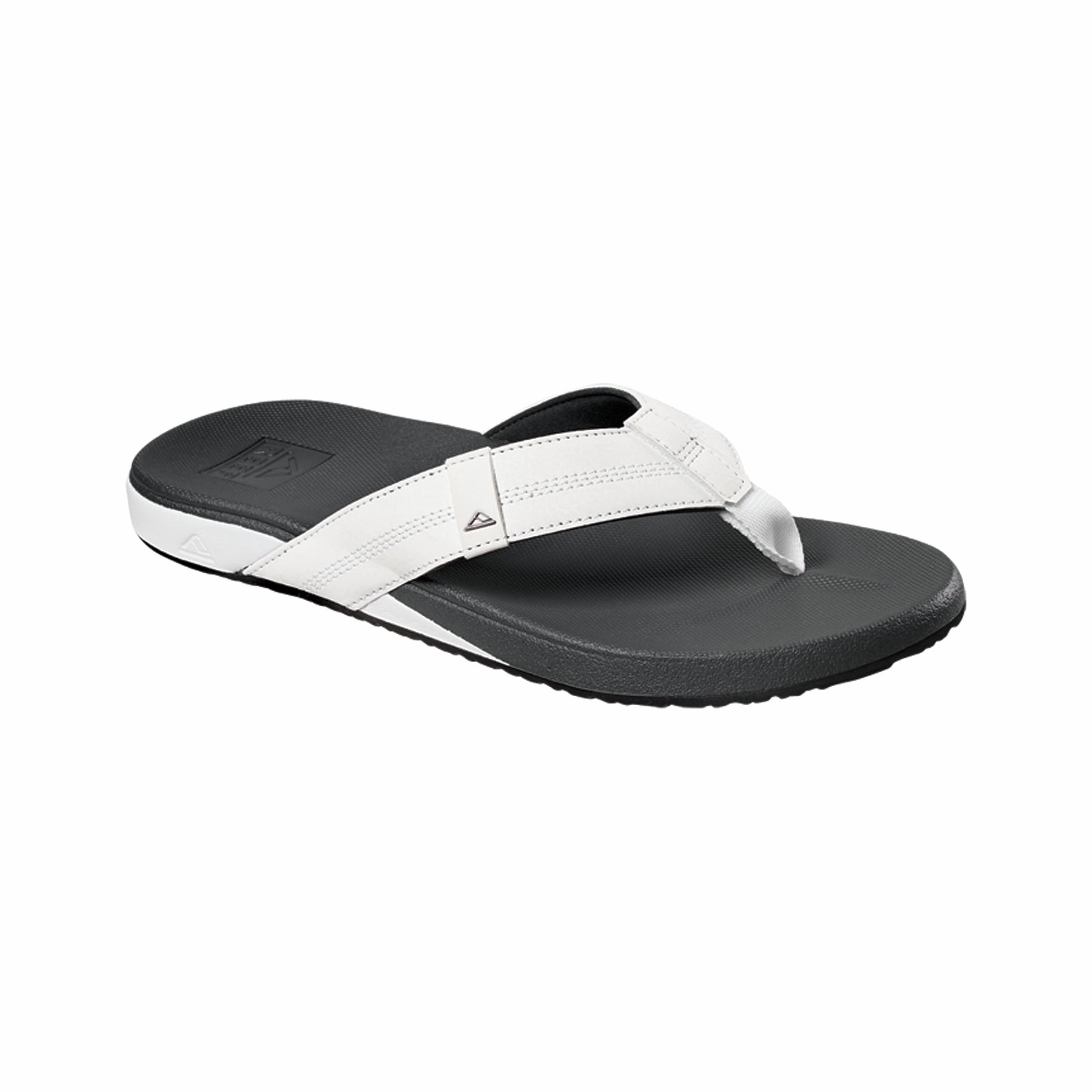 Barbie Flip Flops Reef Cushion Phantom Sandals in White/Charcoal