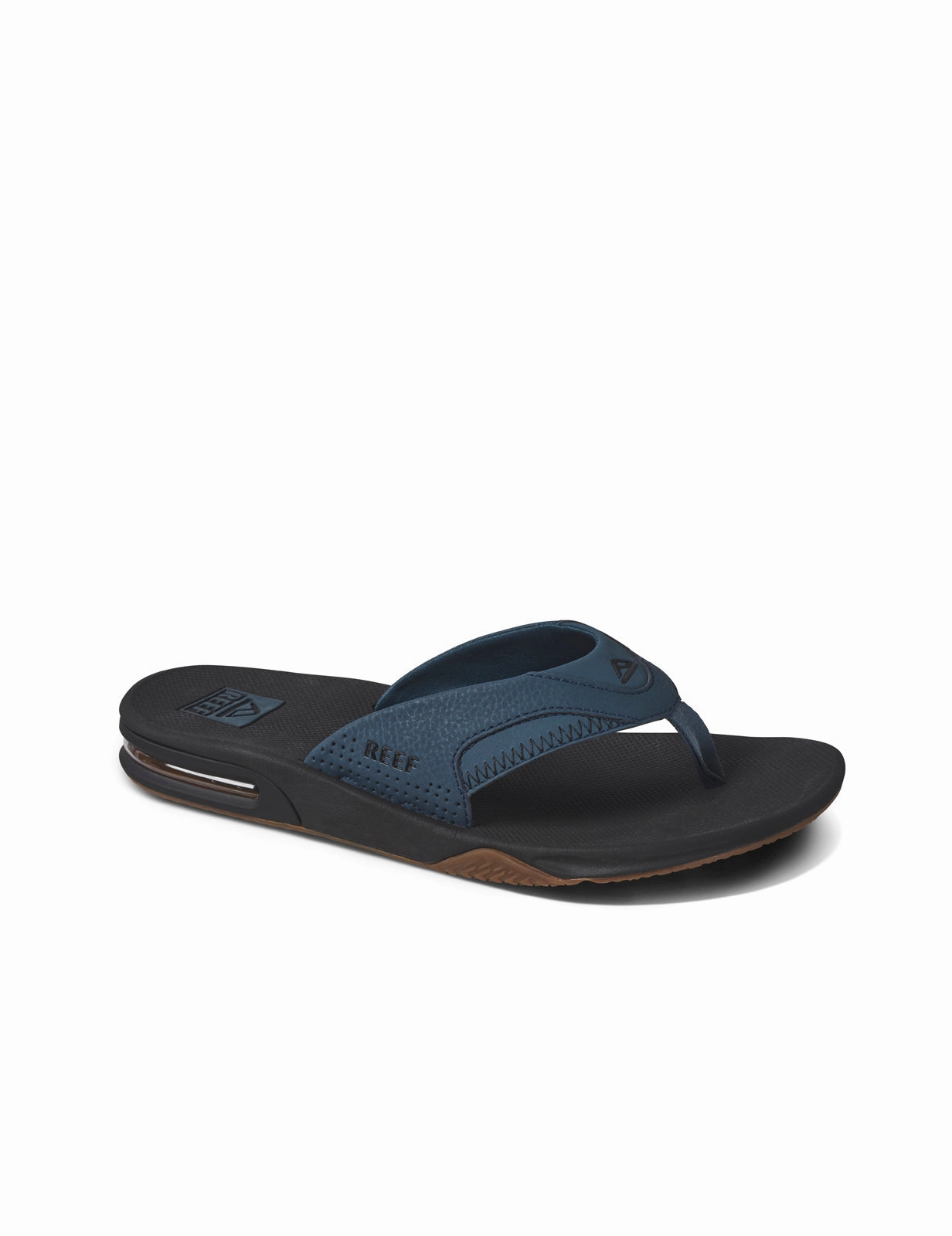 Flip Flops With Dog Paws Reef Fanning Sandals in Orion/Black
