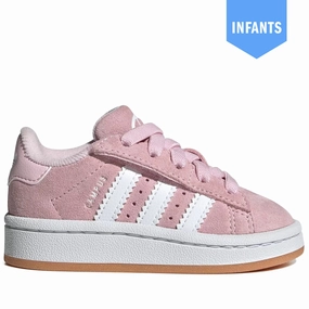 Infant's Adidas Campus 00s Comfort Closure Shoes - Clear Pink/Cloud White Adidas Shoes Custom
