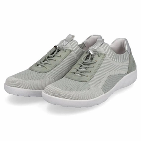 Remonte Liv 18 Mint Vanilla/Peppermint/Silver Sneaker (Women's) Business Casual Safety Shoes