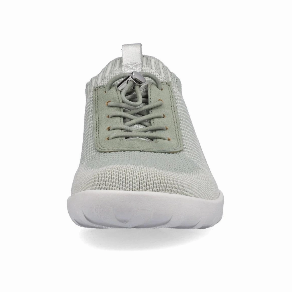 Long Lasting Casual Shoes Remonte Liv 18 Mint Vanilla/Peppermint/Silver Sneaker (Women's)