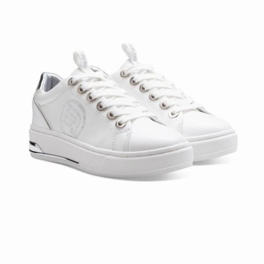 Medicare Sneakers Near Me REPLAY FUSION 2 Women Sneakers JZ240012S-WHTSLV