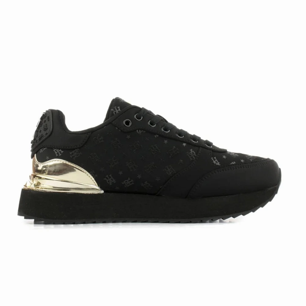 Smash Edge Sneakers REPLAY Penny Women Sneakers RS630096T-BLKBLK