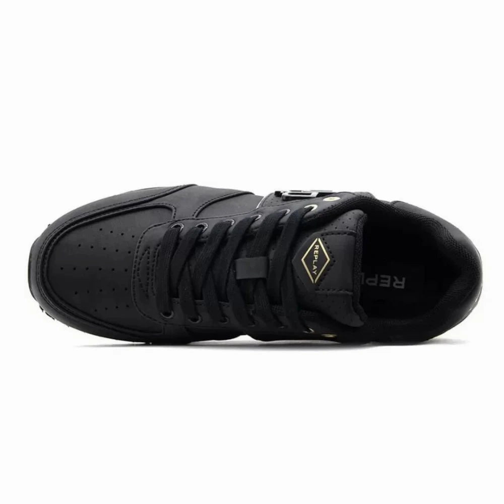 Jordon Sneakers REPLAY Penny Women Sneakers RS630107S-BLKBLK