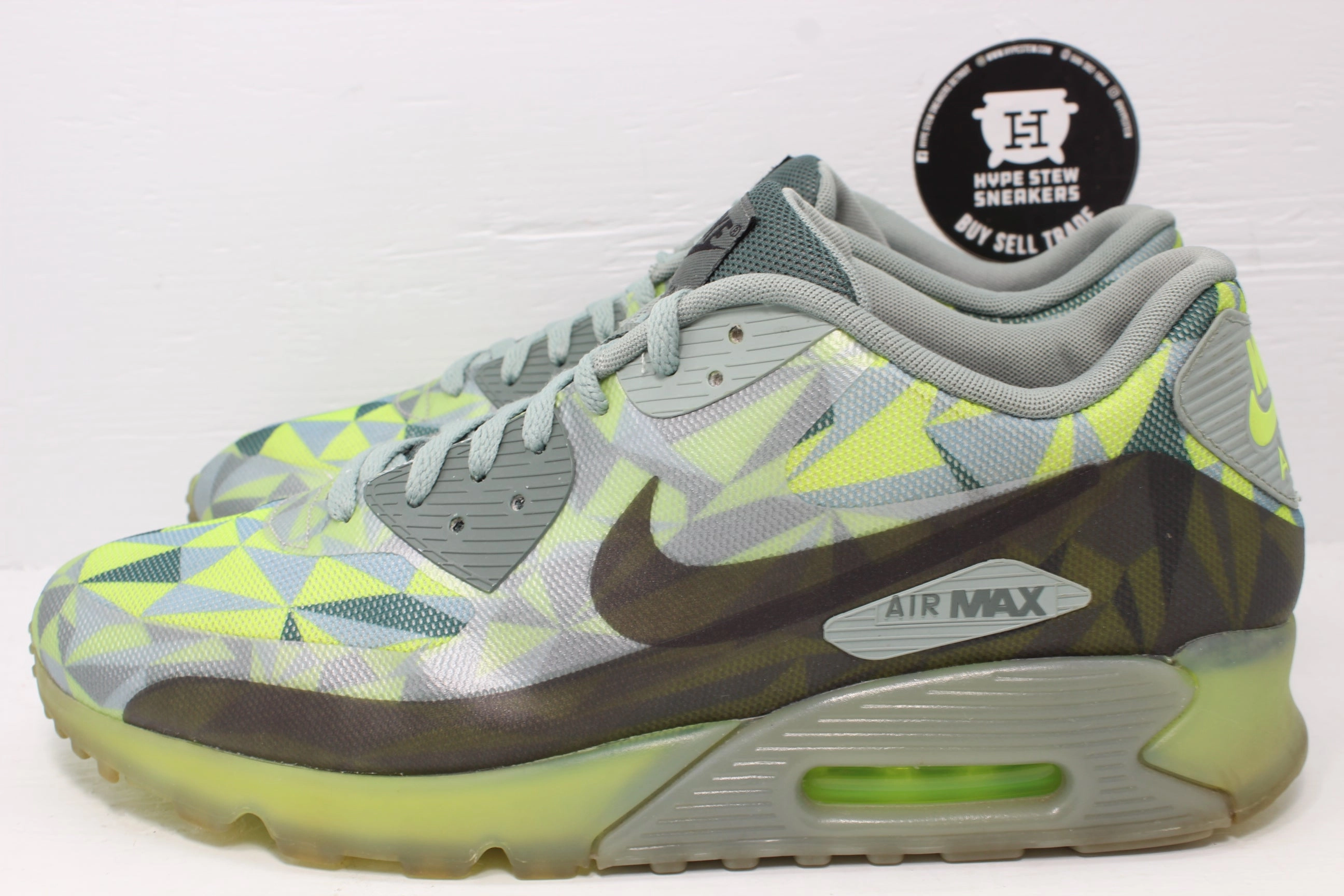 Nike Air Max 90 Ice Green Cushioning Asics Running Shoes