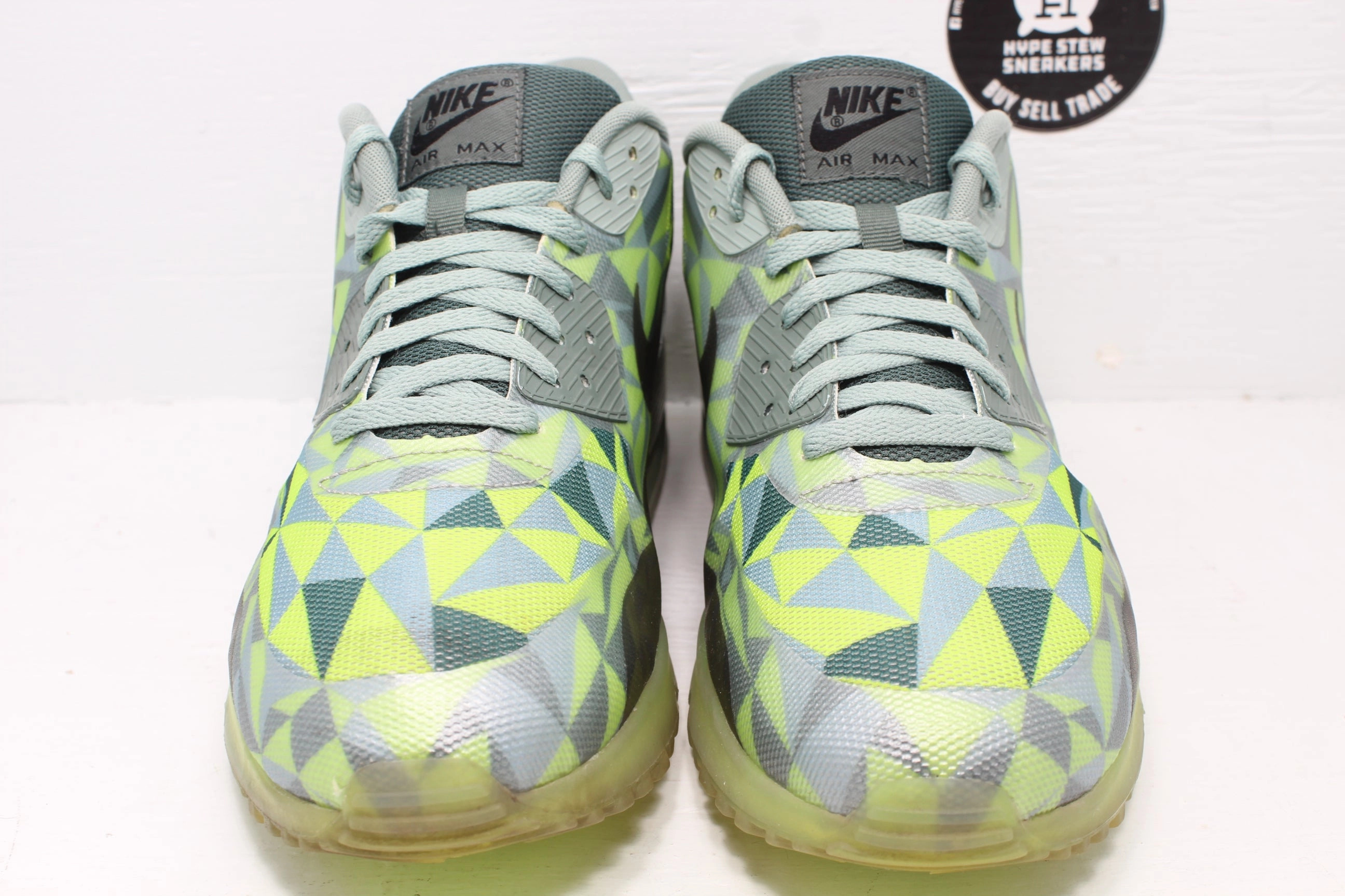 Nike Air Max 90 Ice Green Asics Gel Kayano 32 Running Shoes