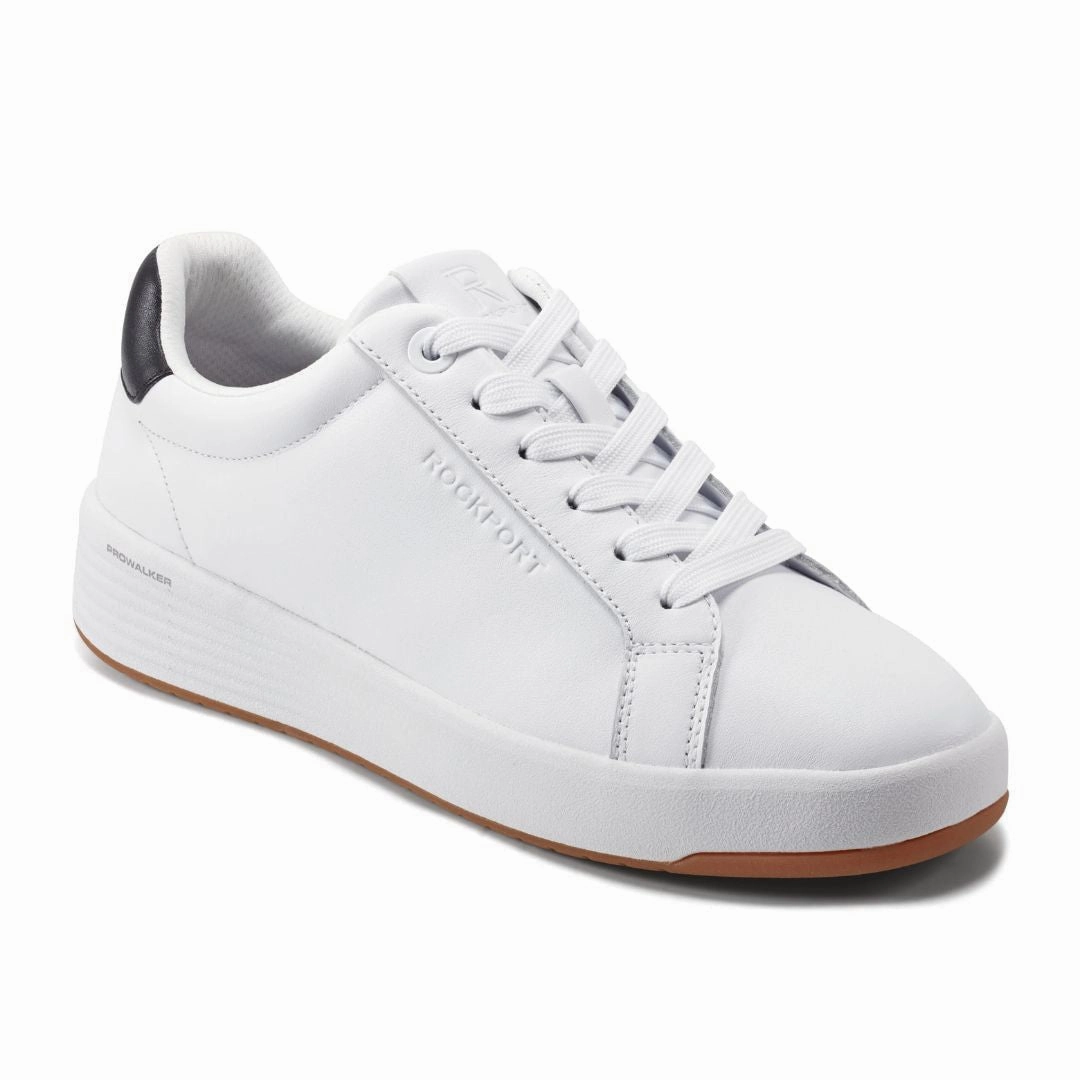 Rockport Elara ProWalker Lace-up Casual Sneakers Women - WHT Zegna Shoes Sneakers