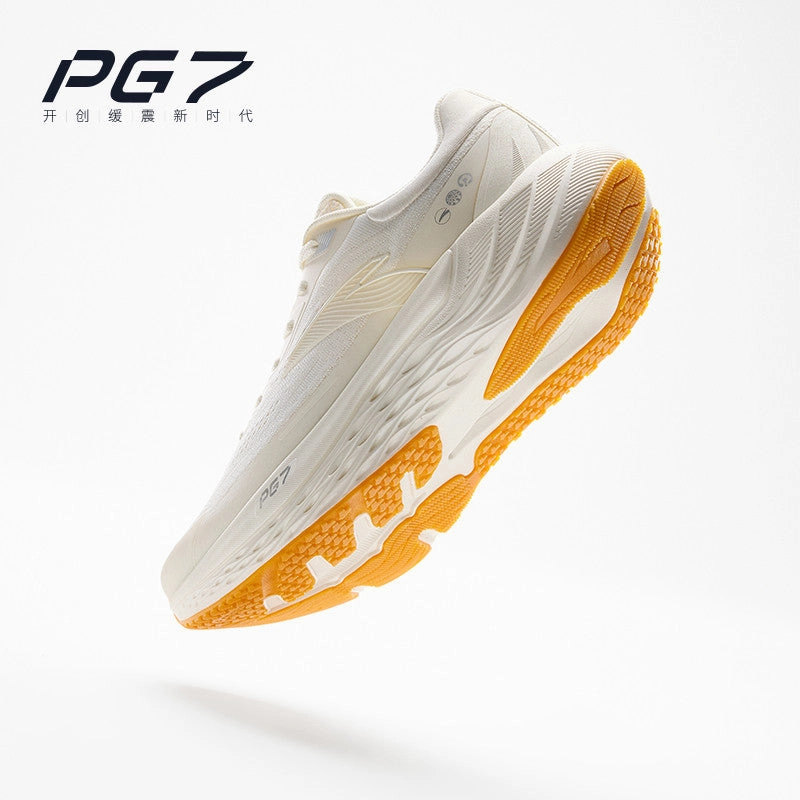 ANTA Women PG7 Journey Running Shoes 1224E5546-5 -Ivory White (Kasut Larian/Kasut Joging Perempuan PG7) Best Running Shoes For High Arches And Plantar Fasciitis