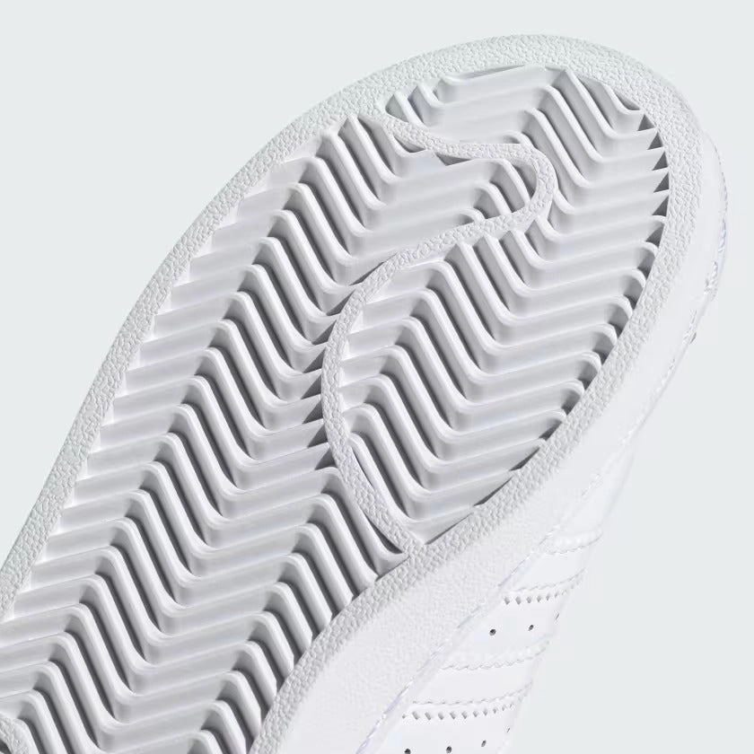 Pre School Adidas Superstar II Shoes - White/White Kith Adidas Shoes