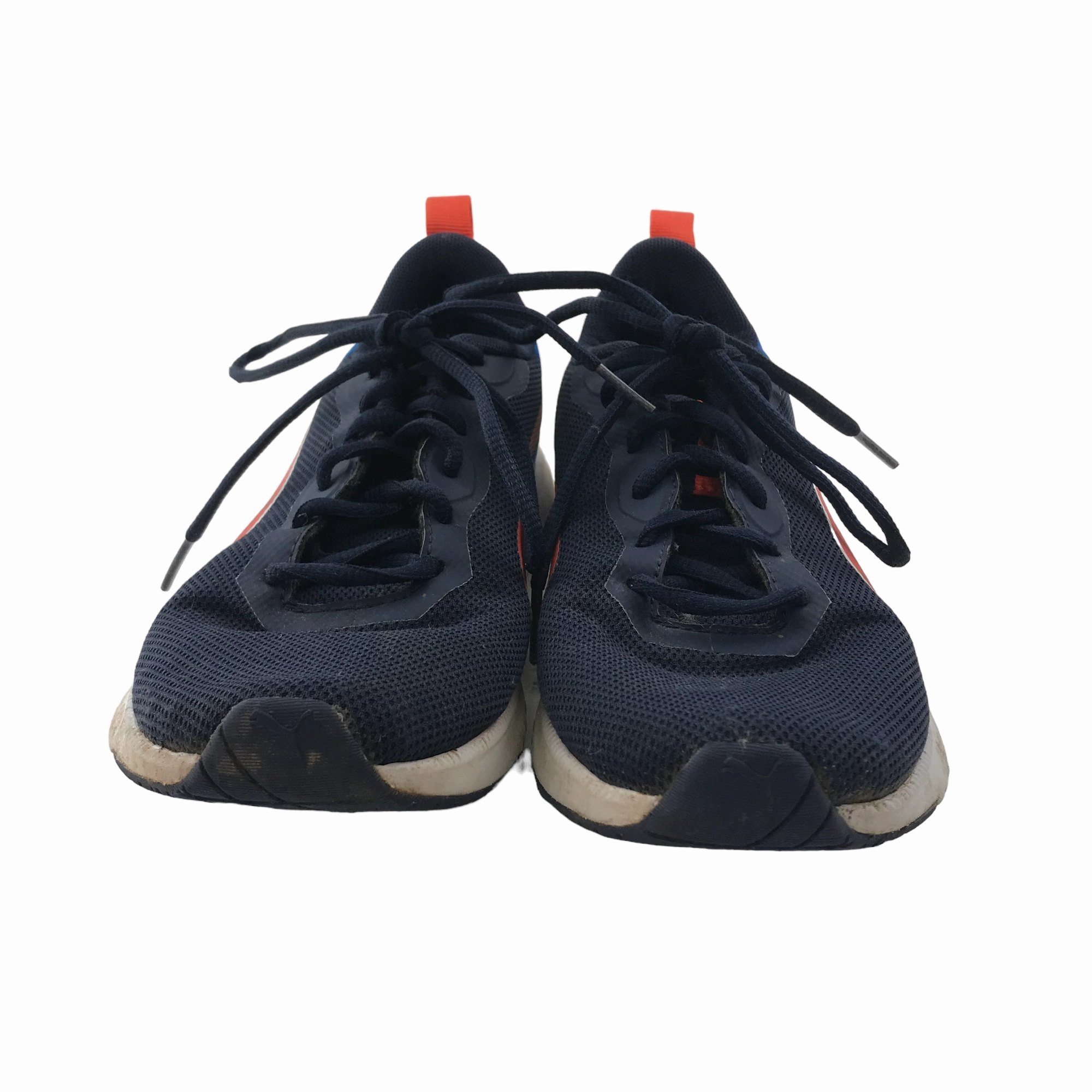 Best Running Shoes For Distance Running Puma Navy Red and Blue Trainers Shoe Size 4