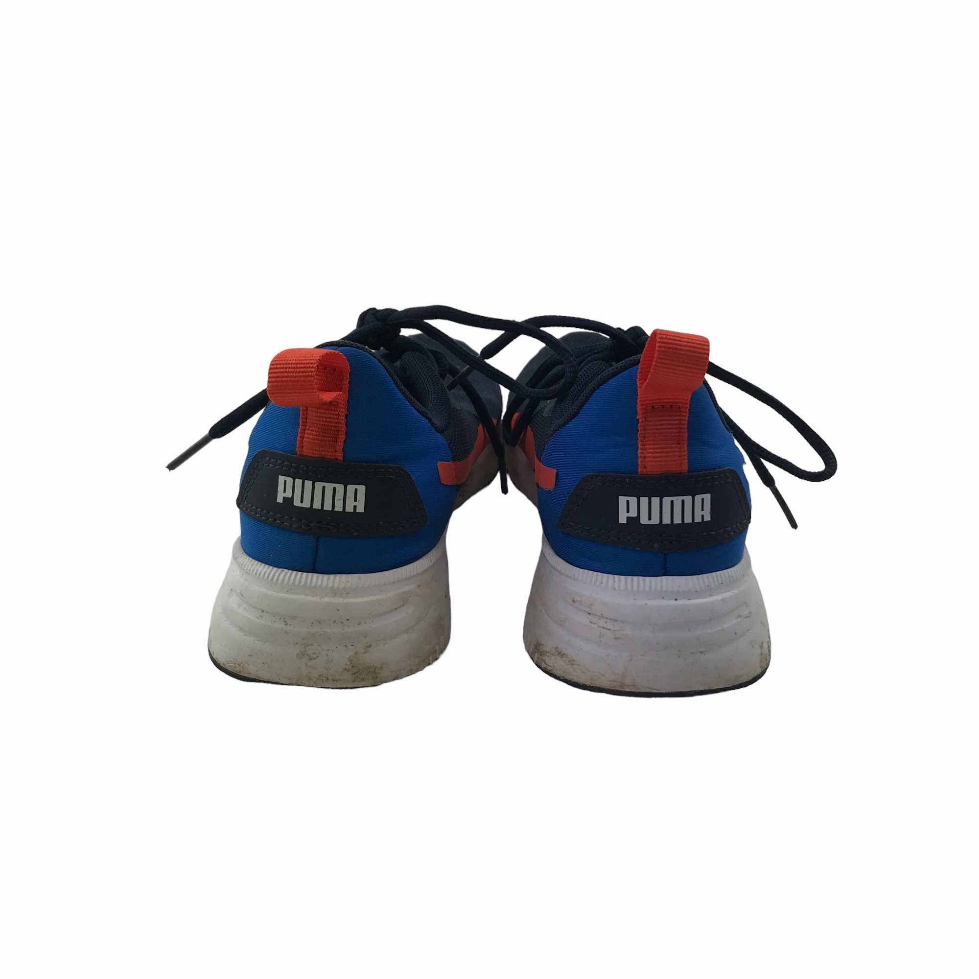 Running Under Shoes Puma Navy Red and Blue Trainers Shoe Size 4