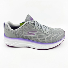 Best Quality Running Shoes Skechers Go Run Balance 2 Gray Purple Womens Athletic Running Shoes