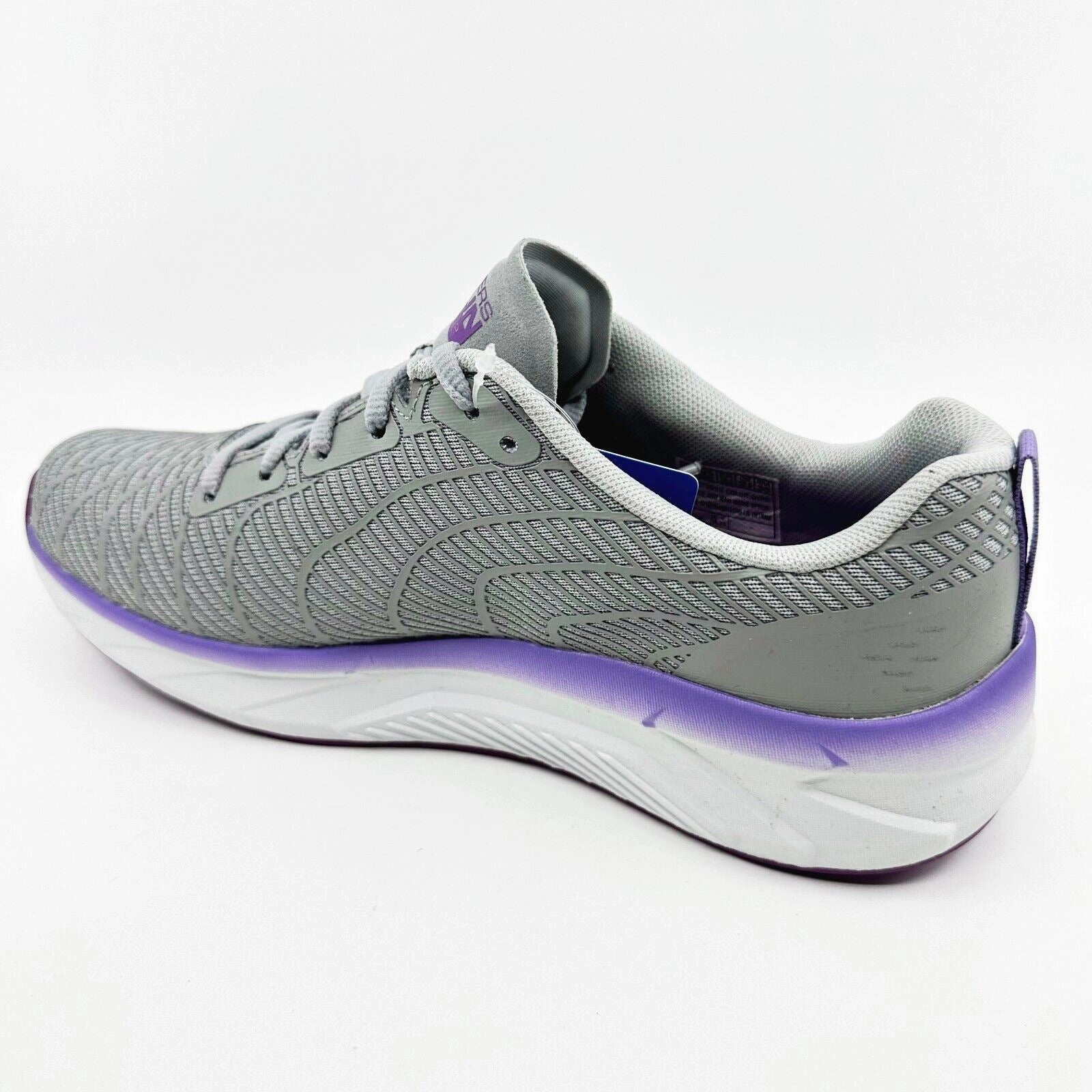 Skechers Go Run Balance 2 Gray Purple Womens Athletic Running Shoes Best Running Shoes Bad Knees
