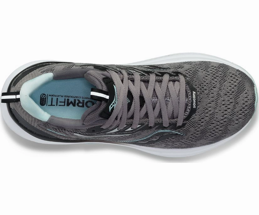 Initiator Running Shoes Saucony | Echelon 9 | Women's | Charcoal/Ice