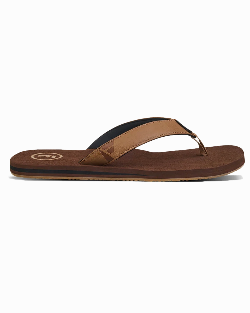 Reggae Flip Flops Seales Earth Flip Flops in Earth Brown