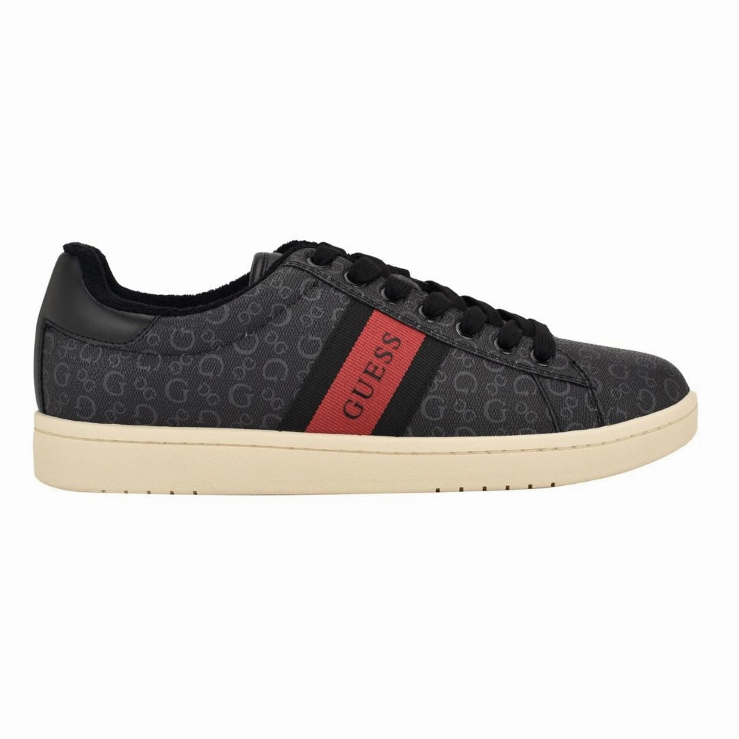 Design Casual Shoes Guess Lomynz Monogram Sneakers Men - BLK
