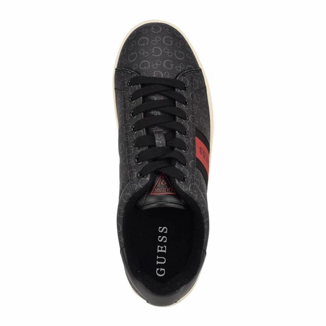 Under Armor Casual Shoes Guess Lomynz Monogram Sneakers Men - BLK