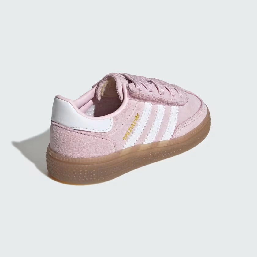 Adidas 70s Shoes Infant's Adidas Handball Spezial Comfort Closure Shoes - Clear Pink/Cloud White/Gum