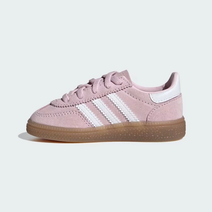 Infant's Adidas Handball Spezial Comfort Closure Shoes - Clear Pink/Cloud White/Gum Adidas Gym Shoes