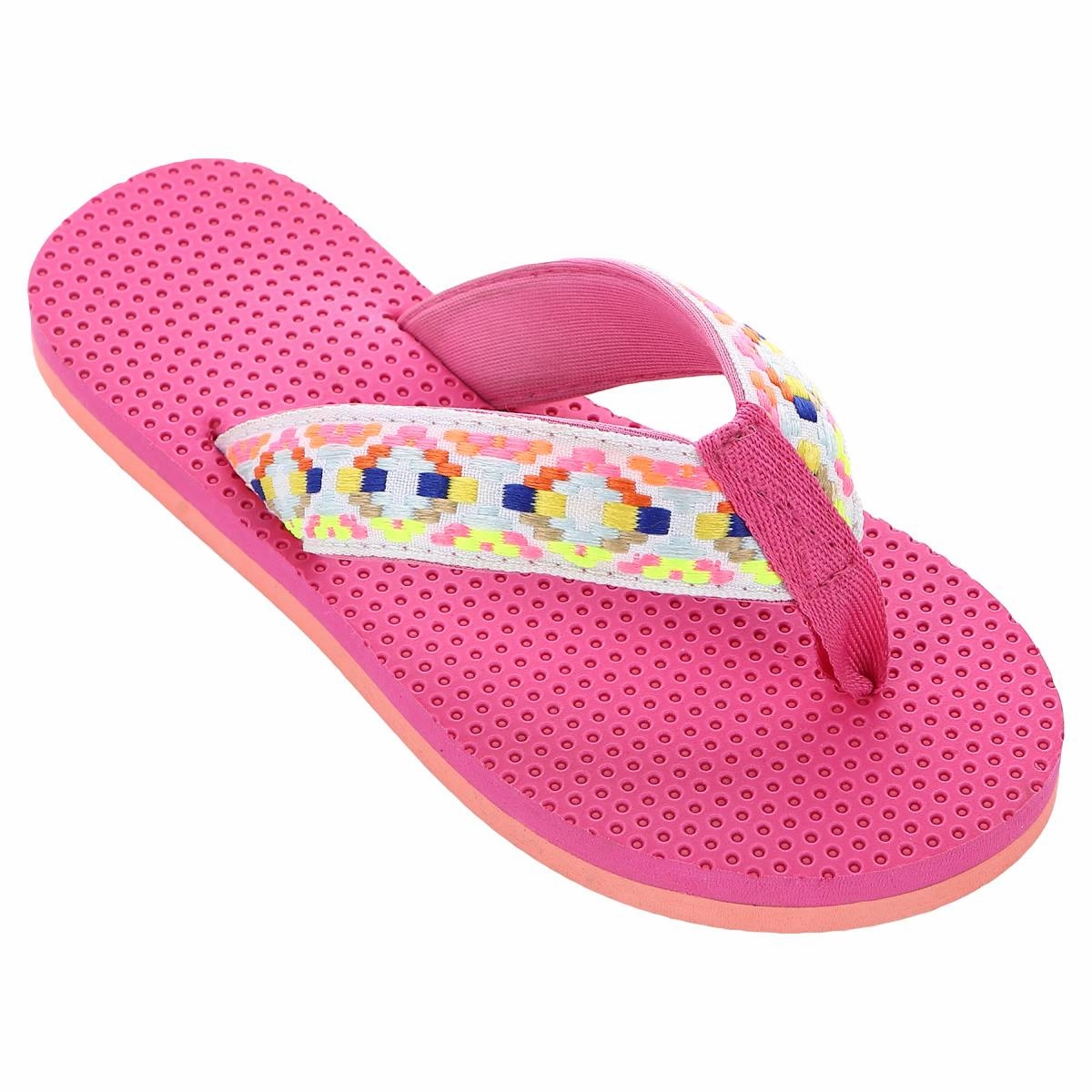 Christmas Flip Flops Sun Ray Girls' Nellie Flip Flops