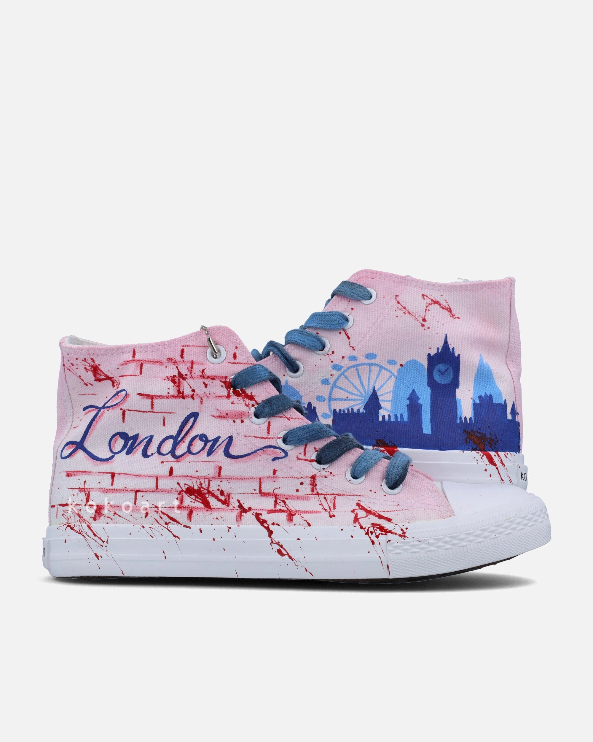 Waterproof Golf Shoe Sale Clearance London Skyline Hand Painted Shoes