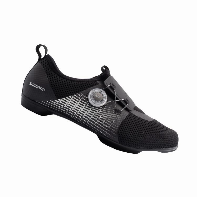 Buy Cycling Shoes Online Shimano IC500 Indoor SPD Cycling/Fitness Shoe - Womens - Black