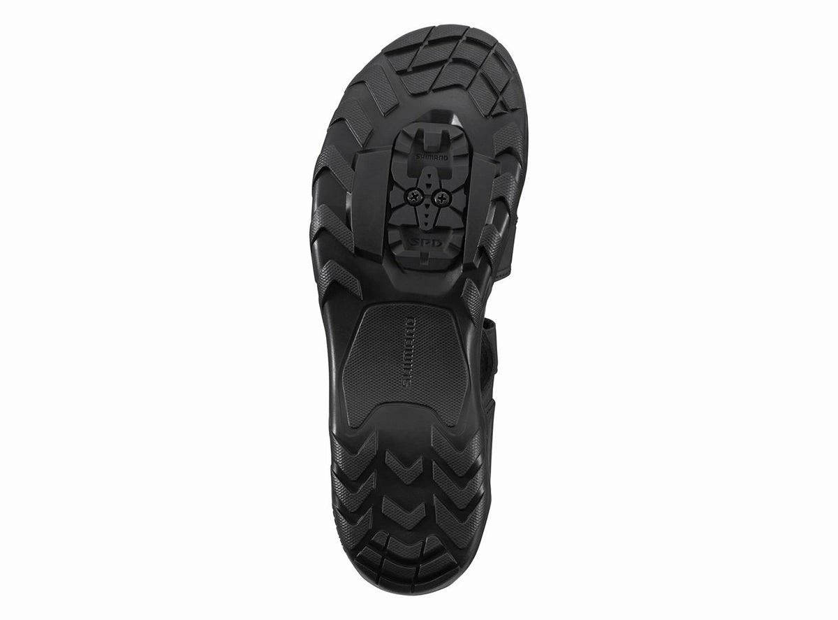 Shimano SD501 SPD Sandal - Black Rock Climbing Shoes Bottom