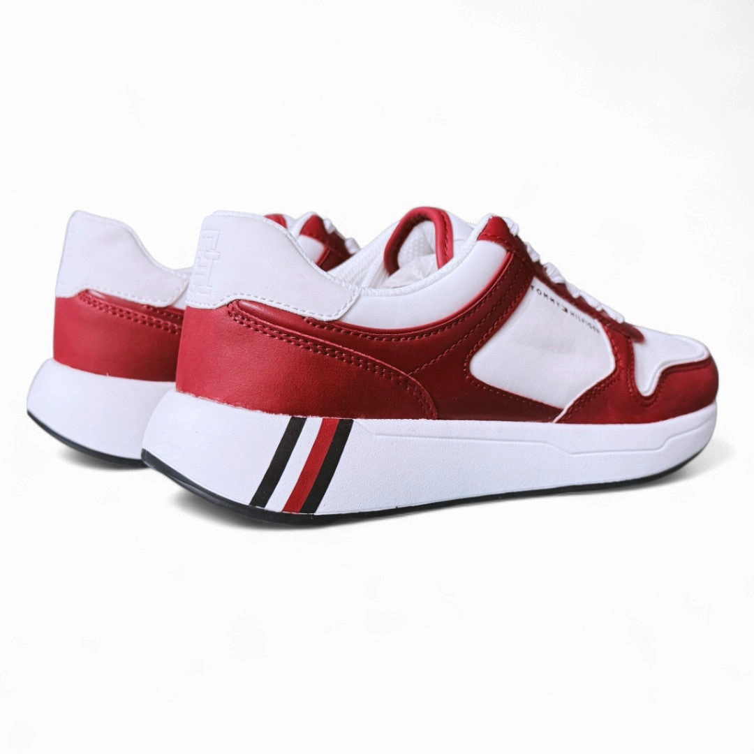 Tommy Hilfiger Arlee Sneakers Women - WHTRED Socks With Sneakers