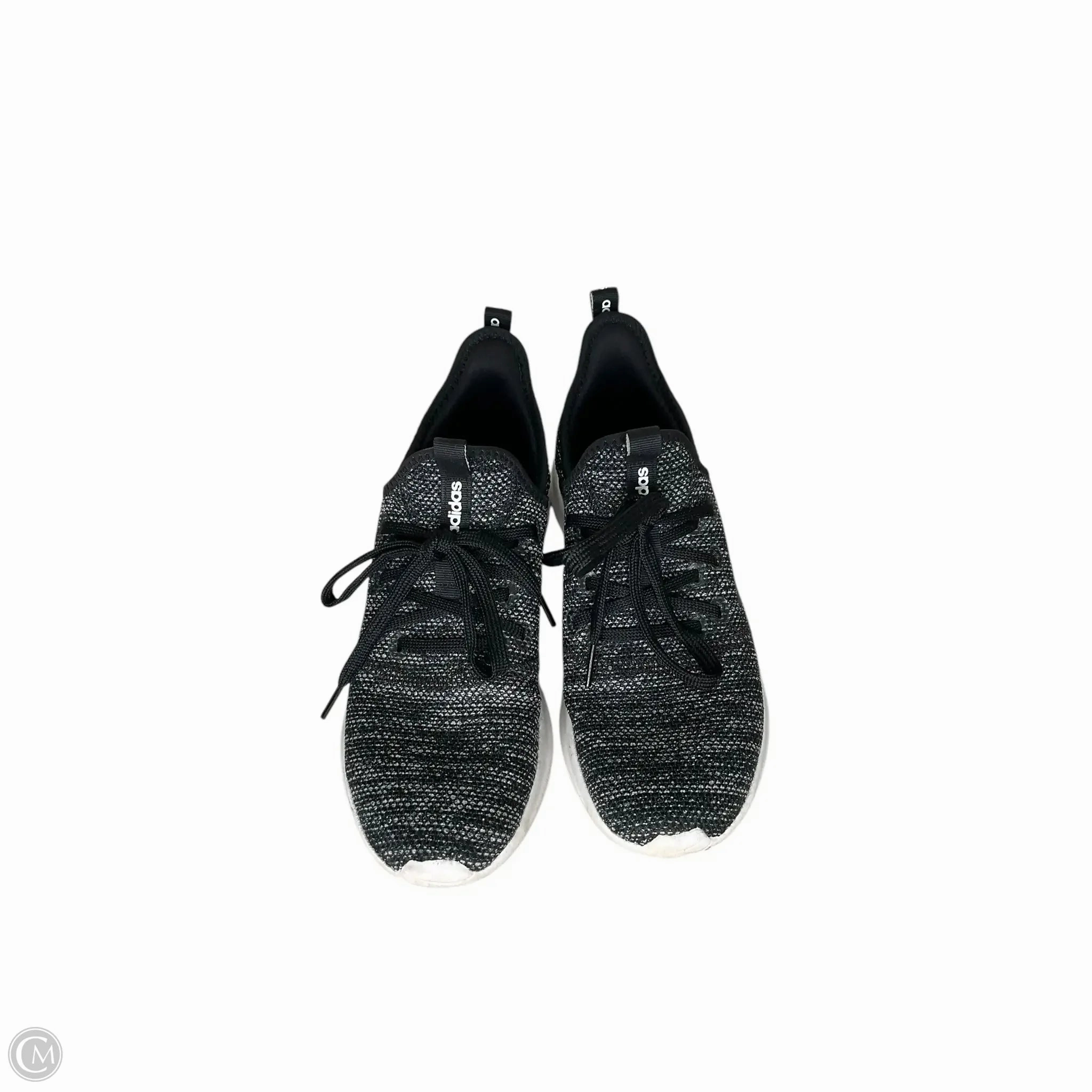 Shoes Athletic By Adidas In Black, Size: 7.5 Adidas Vl Court Bold Platform Shoes