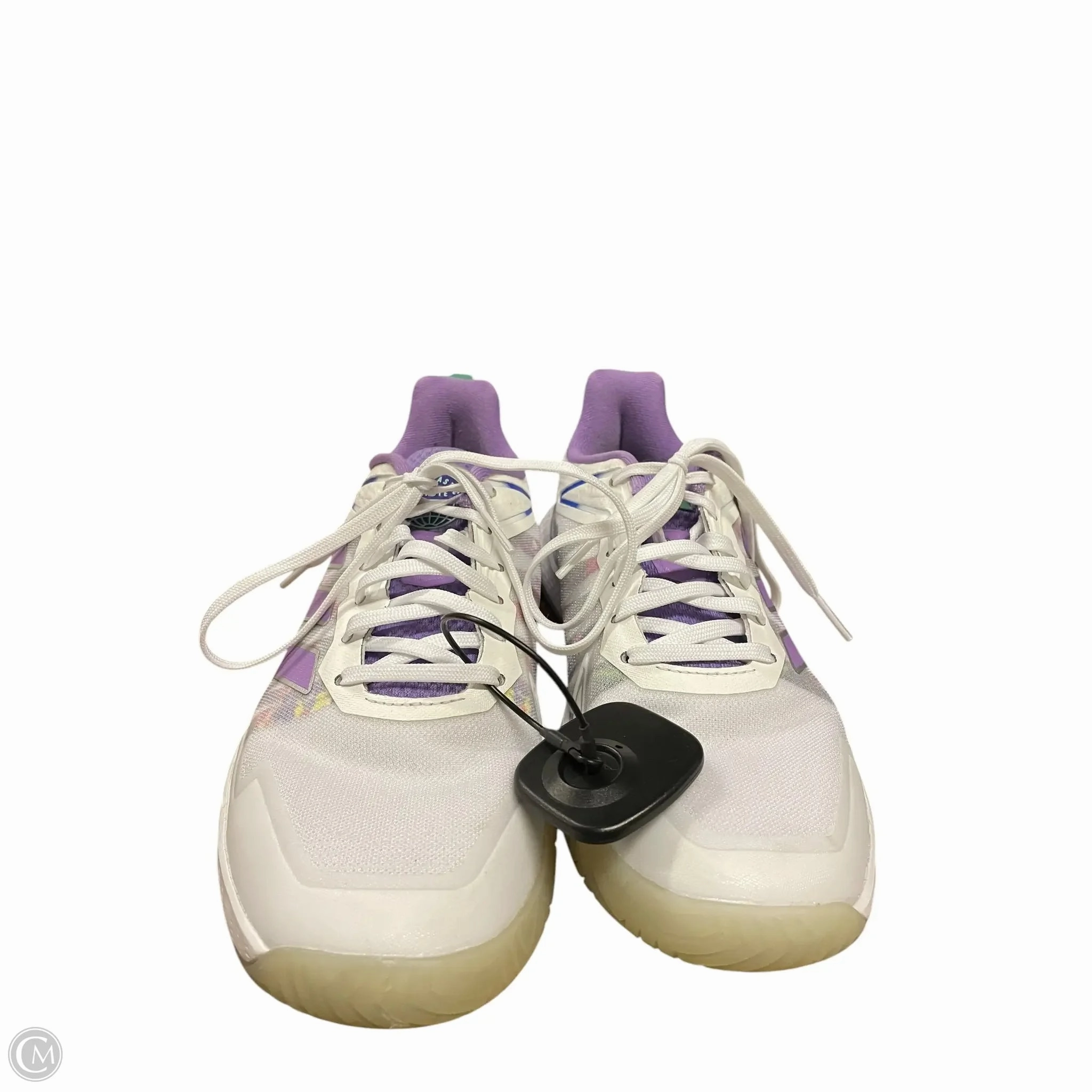 Shoes Athletic By Adidas In Purple & White, Size: 7 Adidas 70s Shoes