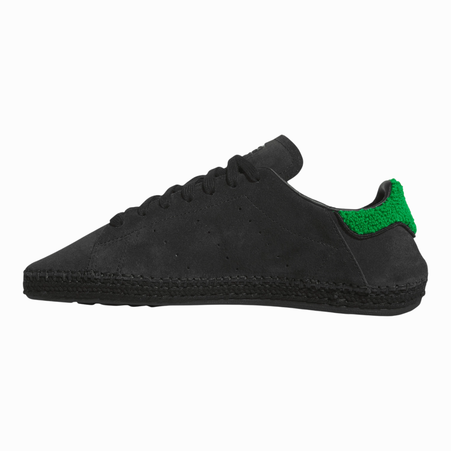 Espadrille Compensé adidas Clot Stan Smith Black/Green JQ9227