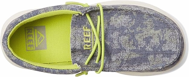 Reef Kids Cushion Coast Slip-On Shoes  Night Vision NWB, Lightweight & Comfortable Casual Sneakers Dress Skate