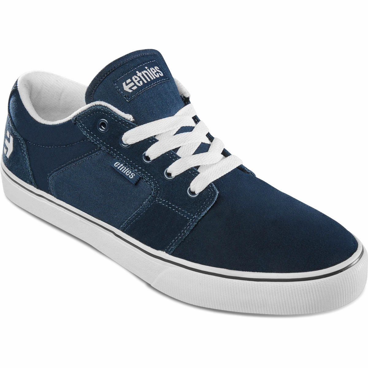 Dc Shoes Skate Team Etnies Skateboard Shoes Barge LS Navy/White/Blue