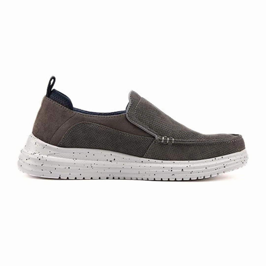 Originals Forum Low Casual Shoes SKECHERS Proven Renco Canvas Slip-on Men 204568-GRY