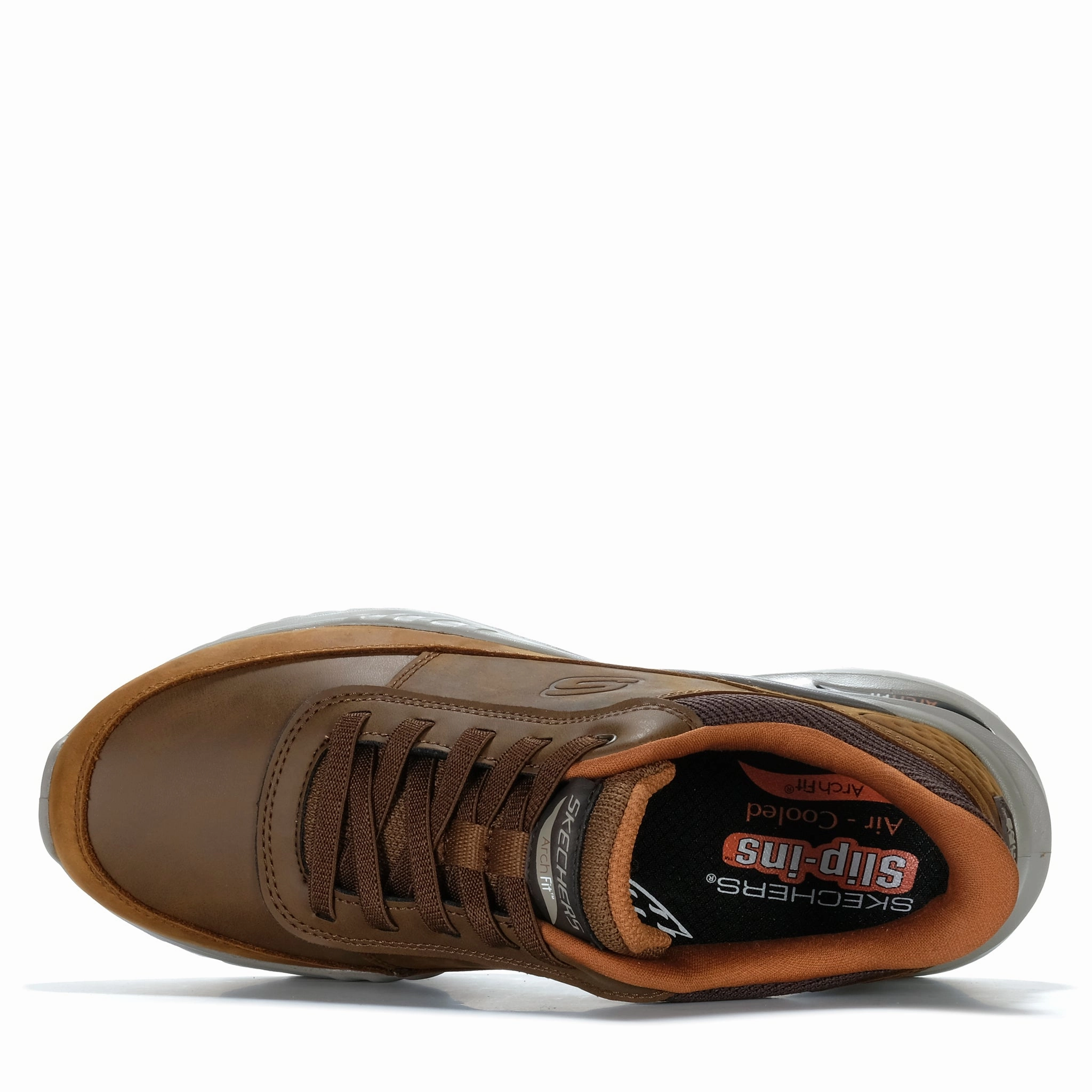 Good Shoes For Walking Around Skechers Slip-Ins: Arch Fit Orvan - Moxley Dark Brown 210981