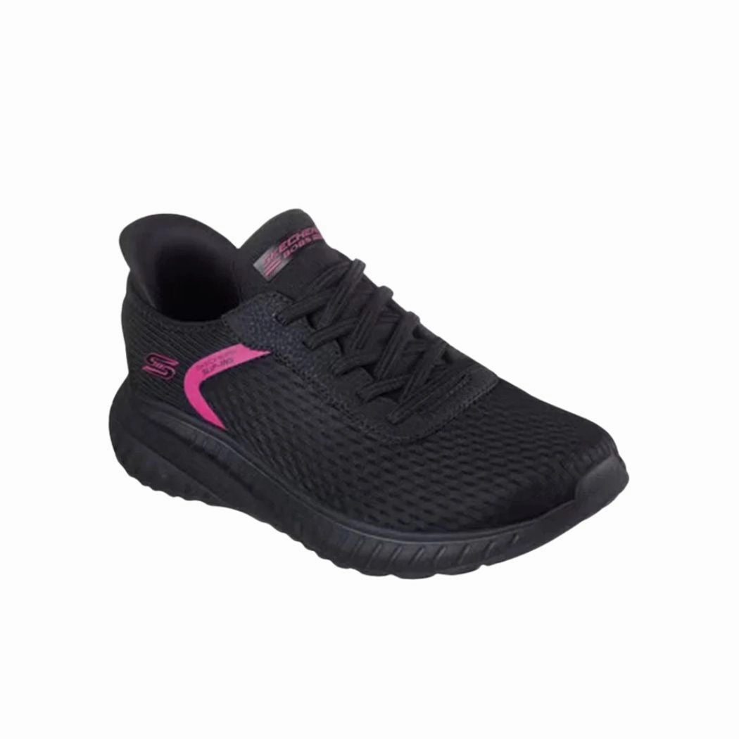 skechers Slip-ins: BOBS Sport Squad Chaos - Stroke of Luck Women's Sneakers Cat Work Sneakers