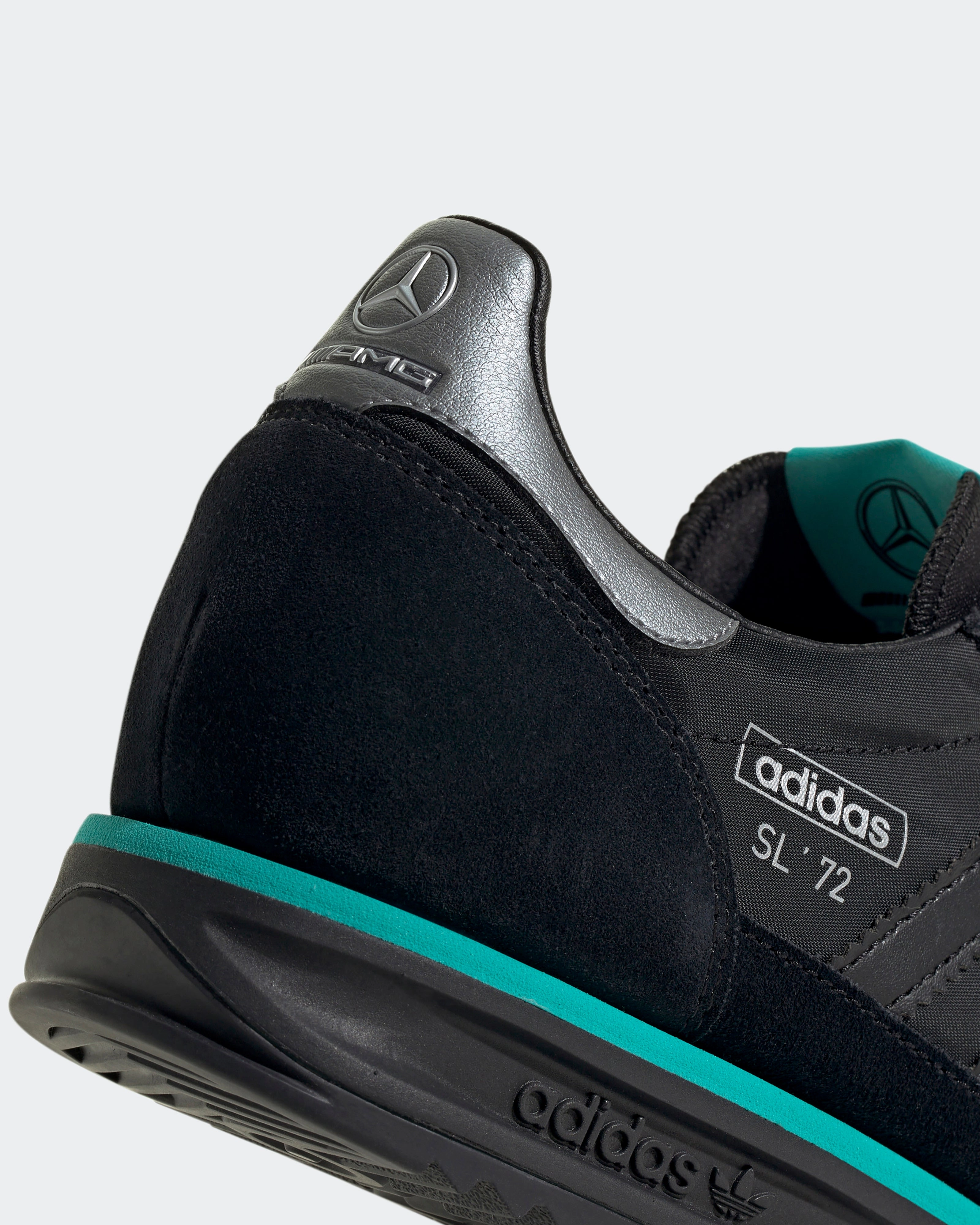 SL 72 RS Trainers Black Superstar Adidas Shoes