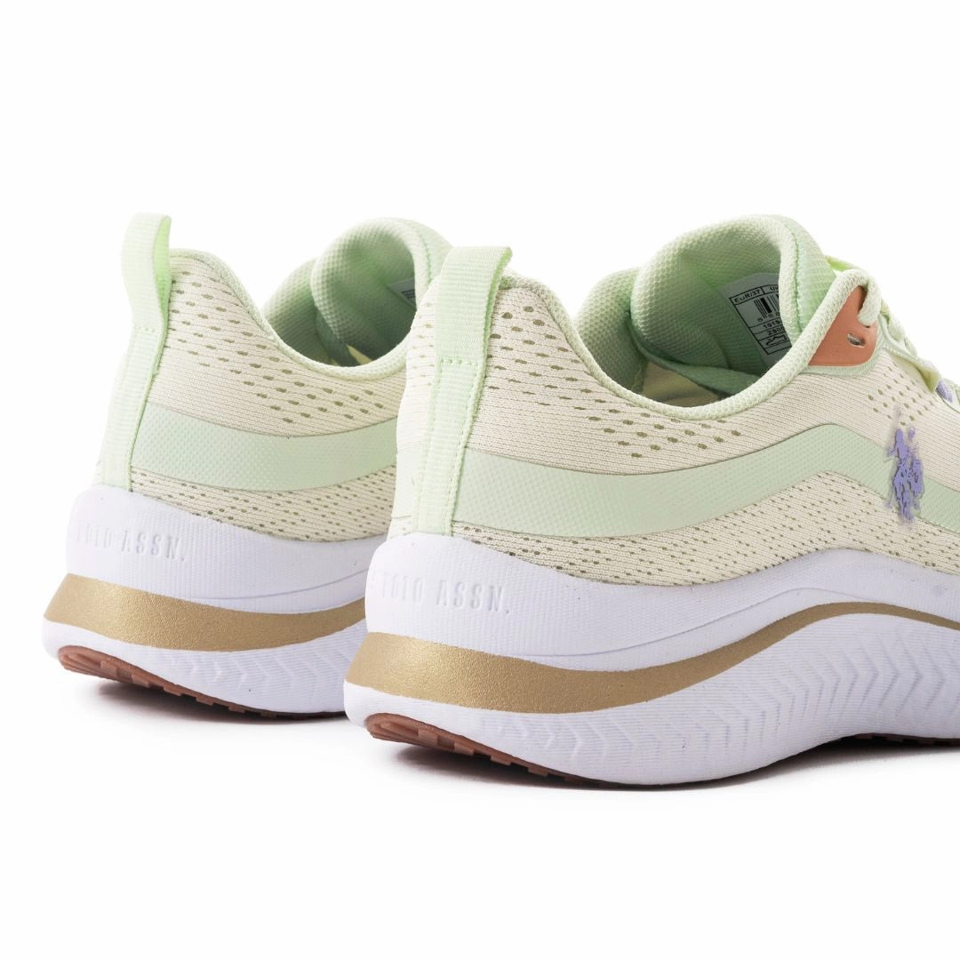 Sneakers Cast U.S. POLO ASSN. Genesis WMN 5FX Sneakers Women - GRNGLD