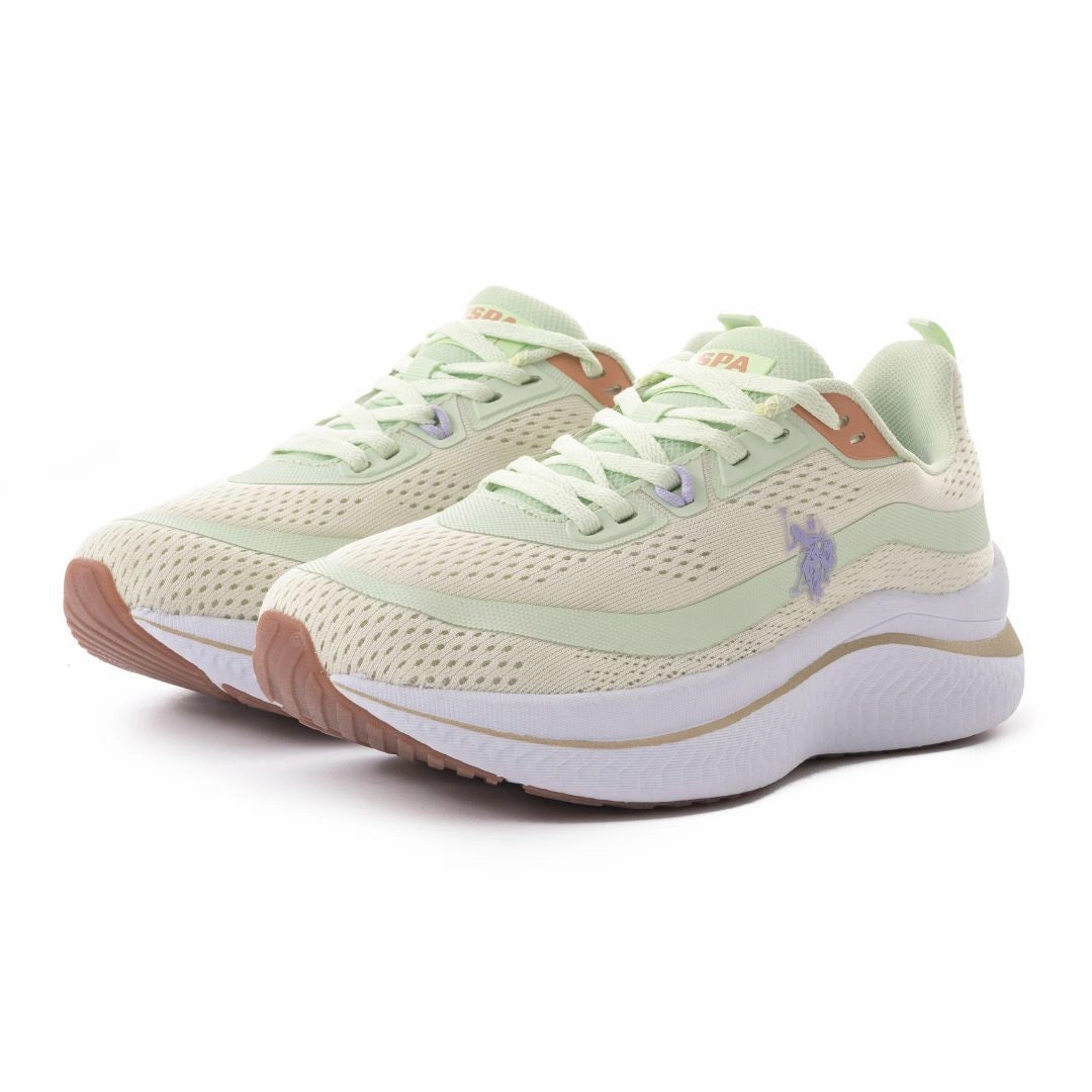 Shoe Laces For Sneakers U.S. POLO ASSN. Genesis WMN 5FX Sneakers Women - GRNGLD