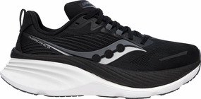 Running Shoes Free Saucony Hurricane 24 WIDE FIT Womens Running Shoes - Black