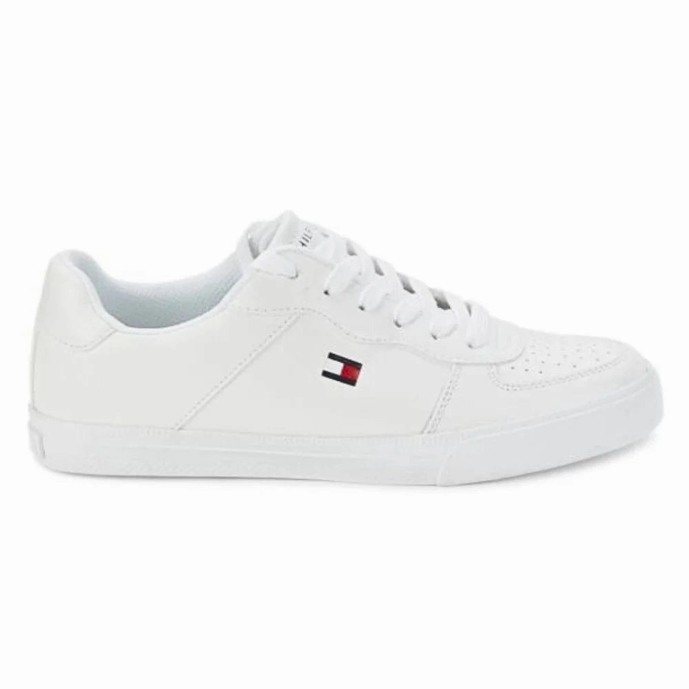 Tommy Hilfiger Lelini Lace-Up Sneakers Women -  WHT Individual Toe Sneakers