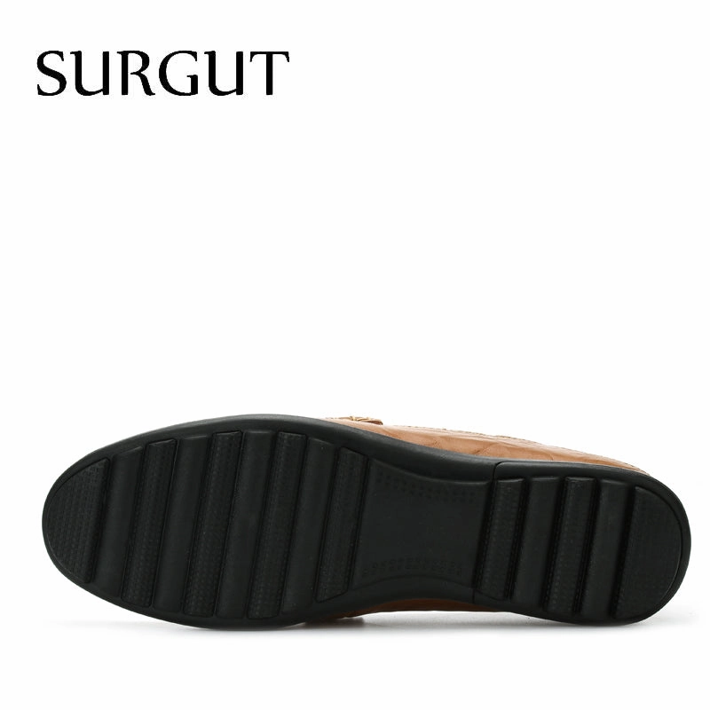 Soft Loafers For Men Casual Shoes Summer Breathable Luxury Brand Pu Flat Shoes Big Size 37-47 Lace Shoes Flats