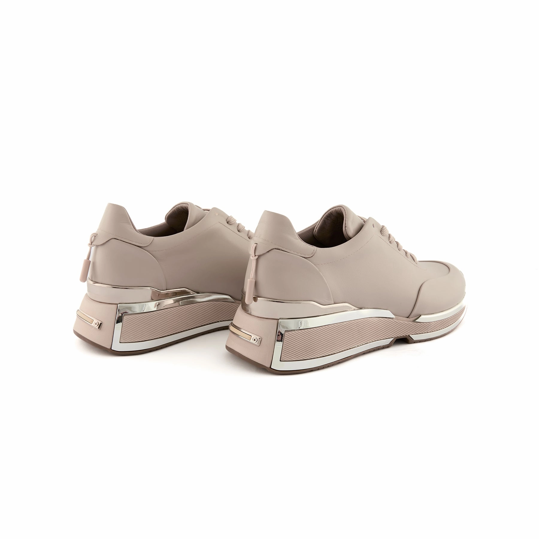 Sneakers Air Max 90 Women's Mink Handmade Calf Leather Sneakers W5037