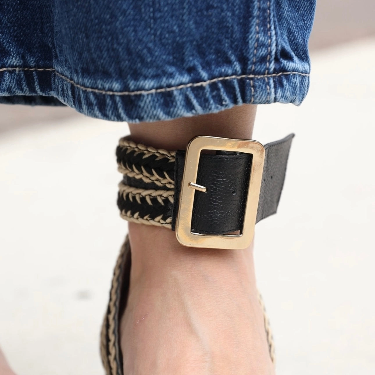 Isis Sandals - Black Eric Michael Shoes Espadrilles